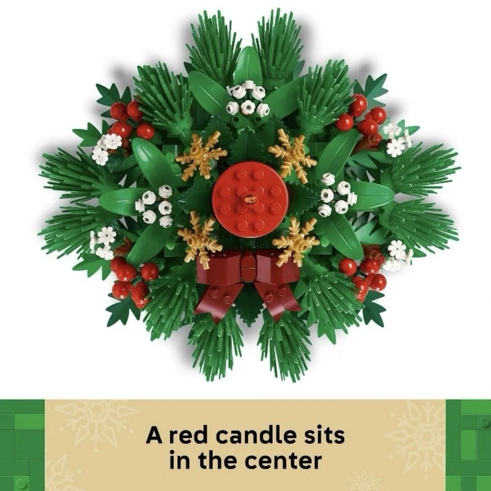 LEGO 40743 Christmas Holiday Table Decoration Candle Centerpiece Sealed NEW‎